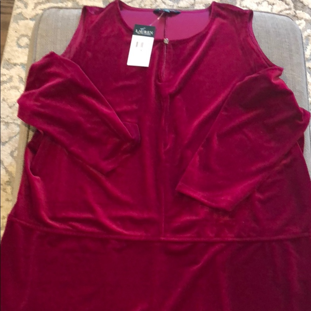 Ralph Lauren Woman’s Lauren velvet shirt